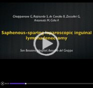 Saphenous-sparing laparoscopic inguinal lymphadenectomy