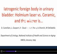 Iatrogenic foreign body in urinary bladder: Holmium laser vs. Ceramic, and the winner is…