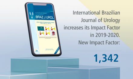New Impact Factor of the International Brazilian Journal of Urology 2019-2020