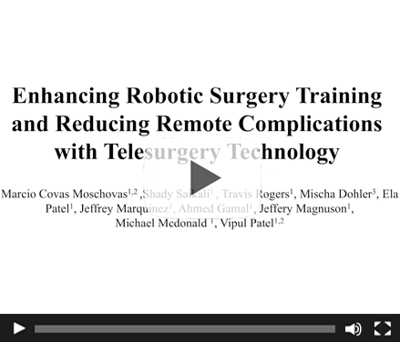 Enhancing Robotic Surgery Training and Reducing Remote Complications with Telesurgery Technology