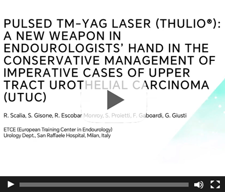 Pulsed TM-YAG laser (Thulio®): a new weapon in endourologists’ hand in the conservative management of imperative cases of Upper Tract Urothelial Carcinoma (UTUC)